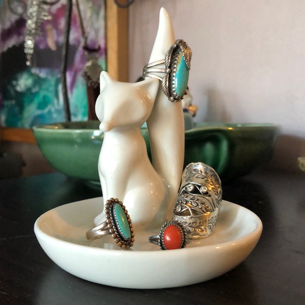 Glass Fox Ring Dish 🦊